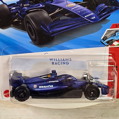 Hot Wheels Formula 1 Williams Racing Die-Cast Car 59/250 Collectible Track Stars New For 2025 Blue