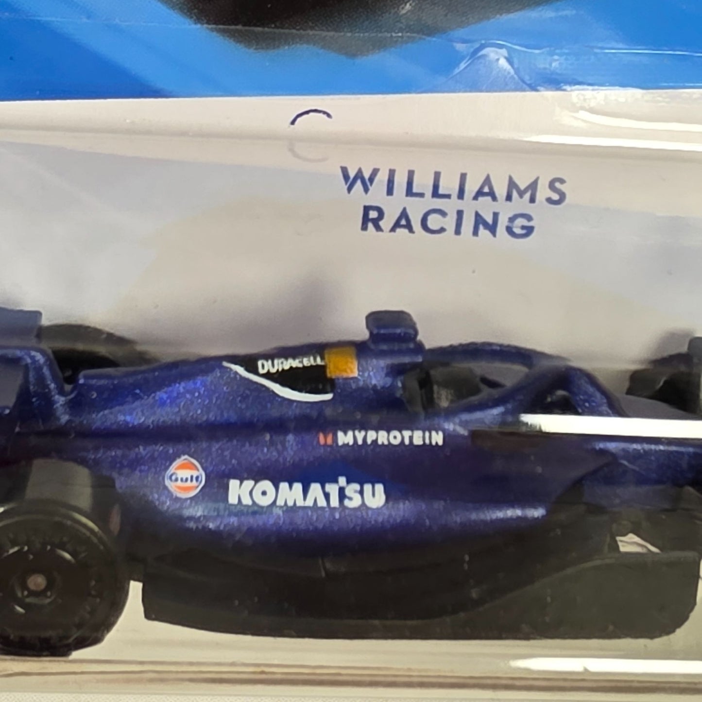 Hot Wheels Formula 1 Williams Racing Die-Cast Car 59/250 Collectible Track Stars New For 2025 Blue