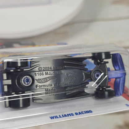 Hot Wheels Formula 1 Williams Racing Die-Cast Car 59/250 Collectible Track Stars New For 2025 Blue