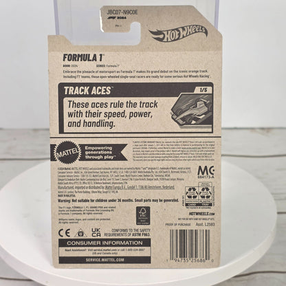 Hot Wheels Formula 1 Williams Racing Die-Cast Car 59/250 Collectible Track Stars New For 2025 Blue