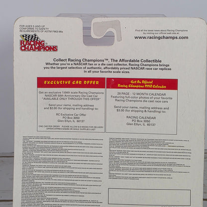 NASCAR 50th Anniversary Die Cast Replica 1:144 Scale Stock Car & Team Transporter - Kelloggs Racing Truck & Car Set