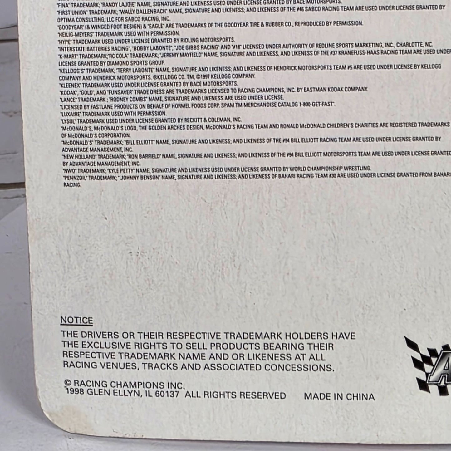 NASCAR 50th Anniversary Die Cast Replica 1:144 Scale Stock Car & Team Transporter - Kelloggs Racing Truck & Car Set