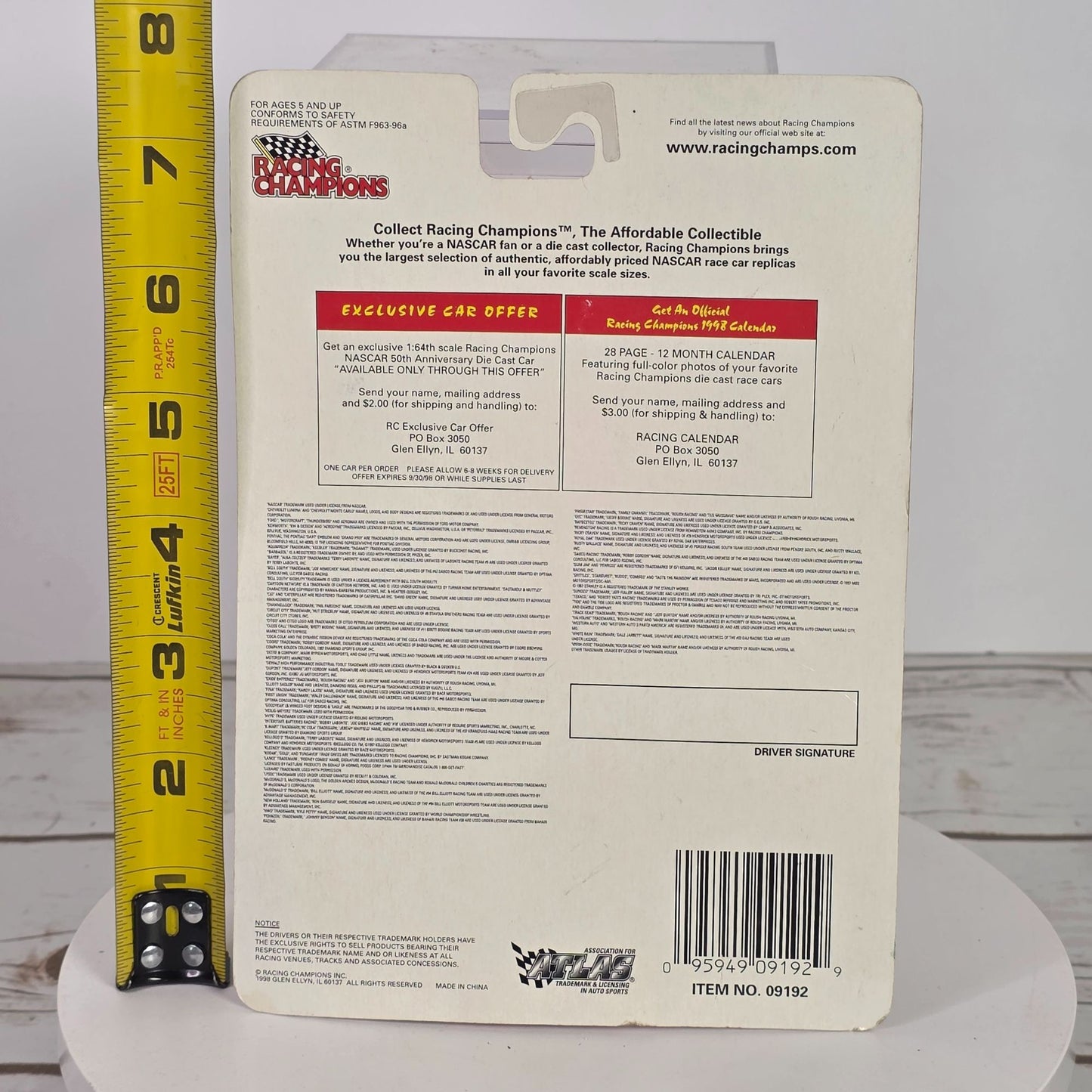 NASCAR 50th Anniversary Die Cast Replica 1:144 Scale Stock Car & Team Transporter - Kelloggs Racing Truck & Car Set