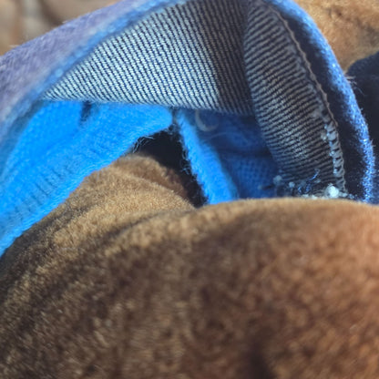 Wrinkles Inc. Heritage Collection Plush Dog With Denim Overalls