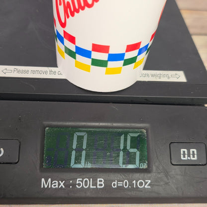 Vintage 1993 Chuck E. Cheese Souvenir Cup With Red Mouse Lid - RARE!!