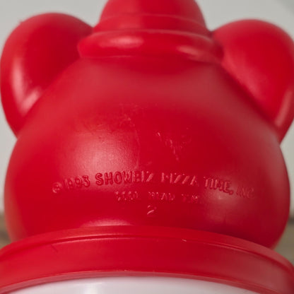 Vintage 1993 Chuck E. Cheese Souvenir Cup With Red Mouse Lid - RARE!!