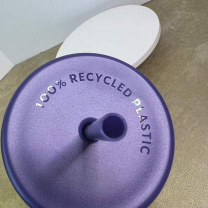 New Starbucks Purple Recycled Stainless-Steel Cold Cup – 24 fl oz #011161907