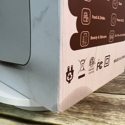 Mini Fridge EAM-CZB01-WT Skincare Fridge Refrigerator