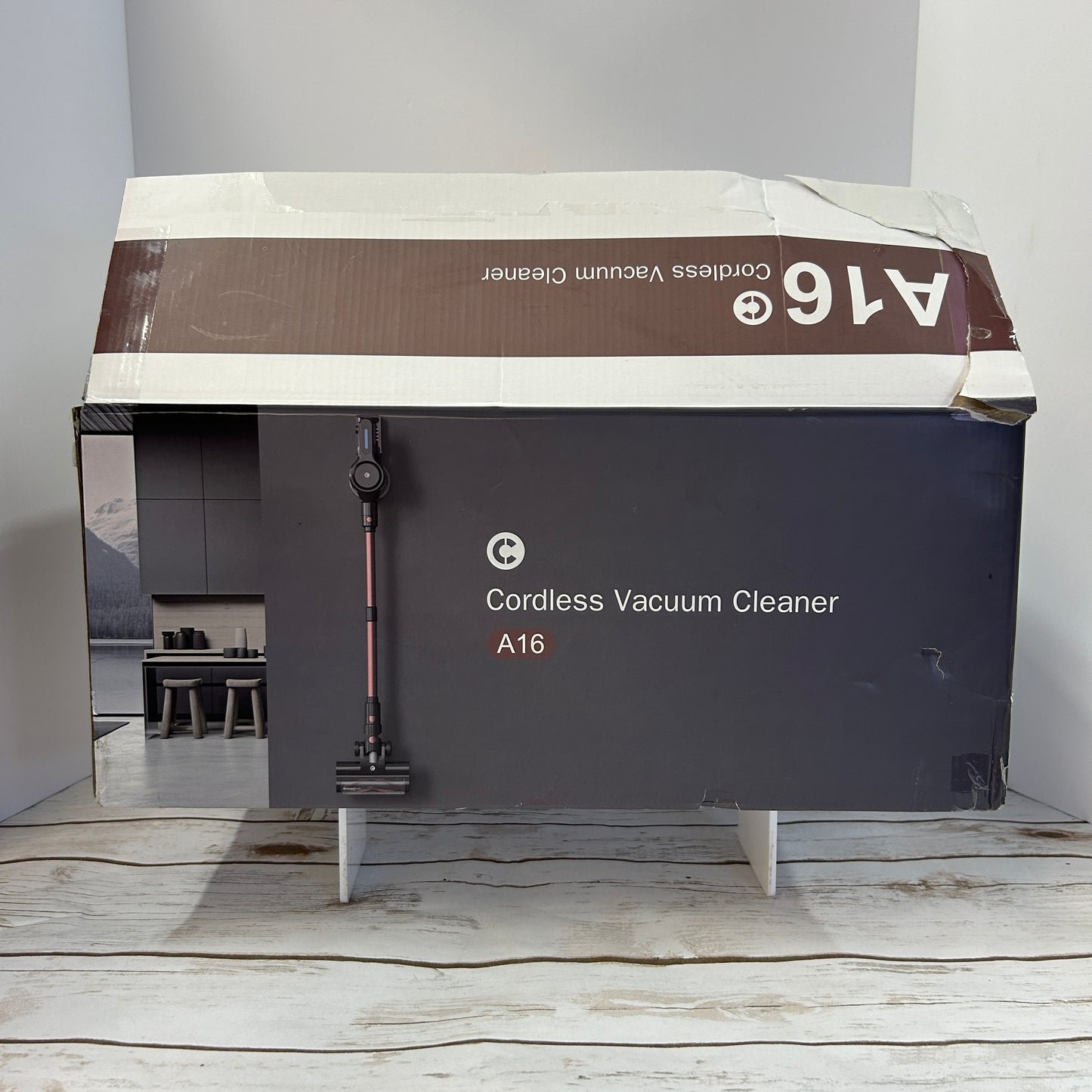 NIOB New CHEBIO A16 Cordless Stick Vacuum Red