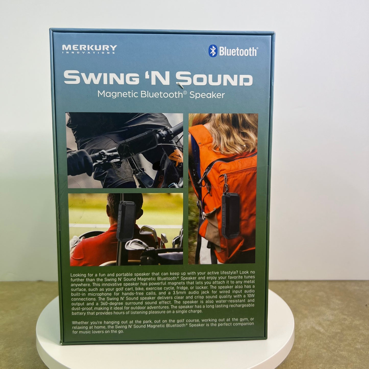 New MERCURY Swing ‘N Sound Magnetic Bluetooth Speaker