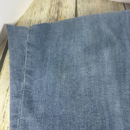 Democracy Womens "Ab"Solution 16WP Denim Shorts Light Wash Blue Jeans