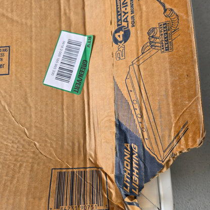 Lithonia Lighting 2x4 4-Lamp Multi-Volt Lay-In Troffer T8 MVOLT 120-277V