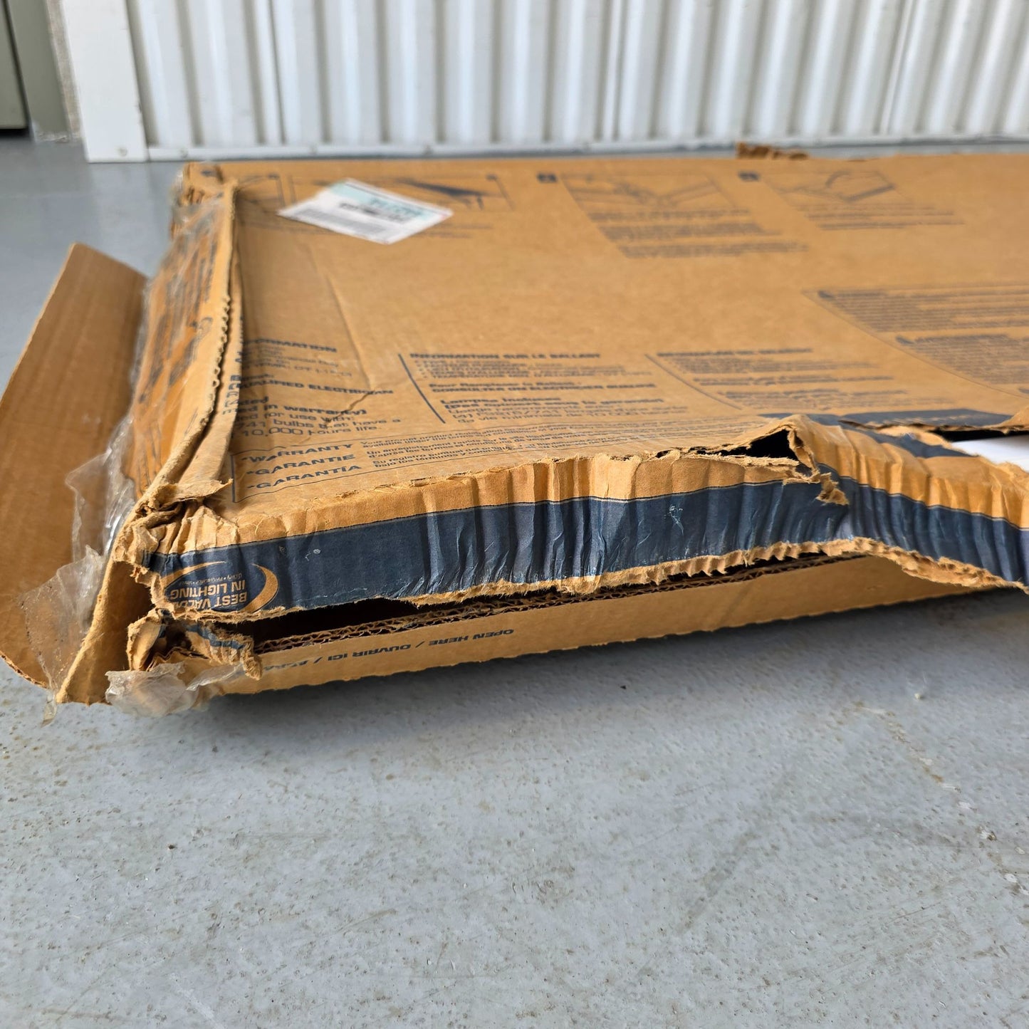 Lithonia Lighting 2x4 4-Lamp Multi-Volt Lay-In Troffer T8 MVOLT 120-277V