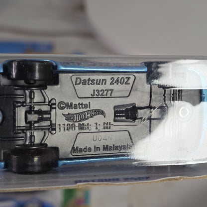 Hot Wheels Datsun 240Z Blue New Art Cars 62/250 Limited Edition Die-Cast Model