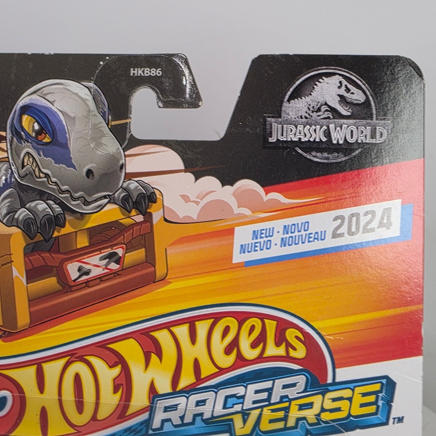 2024 Hot Wheels Racer Verse Jurassic World Velociraptor