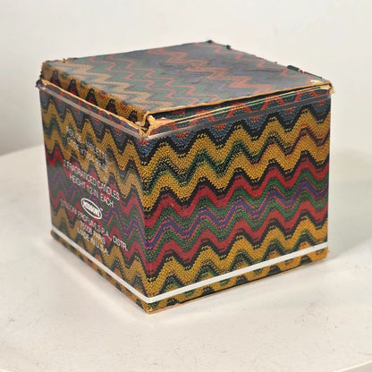 Missoni Les Chandelies Parfumees Zigzag Candles 2-Pack Rouge & Violette 1.2" Each One Candle Damaged