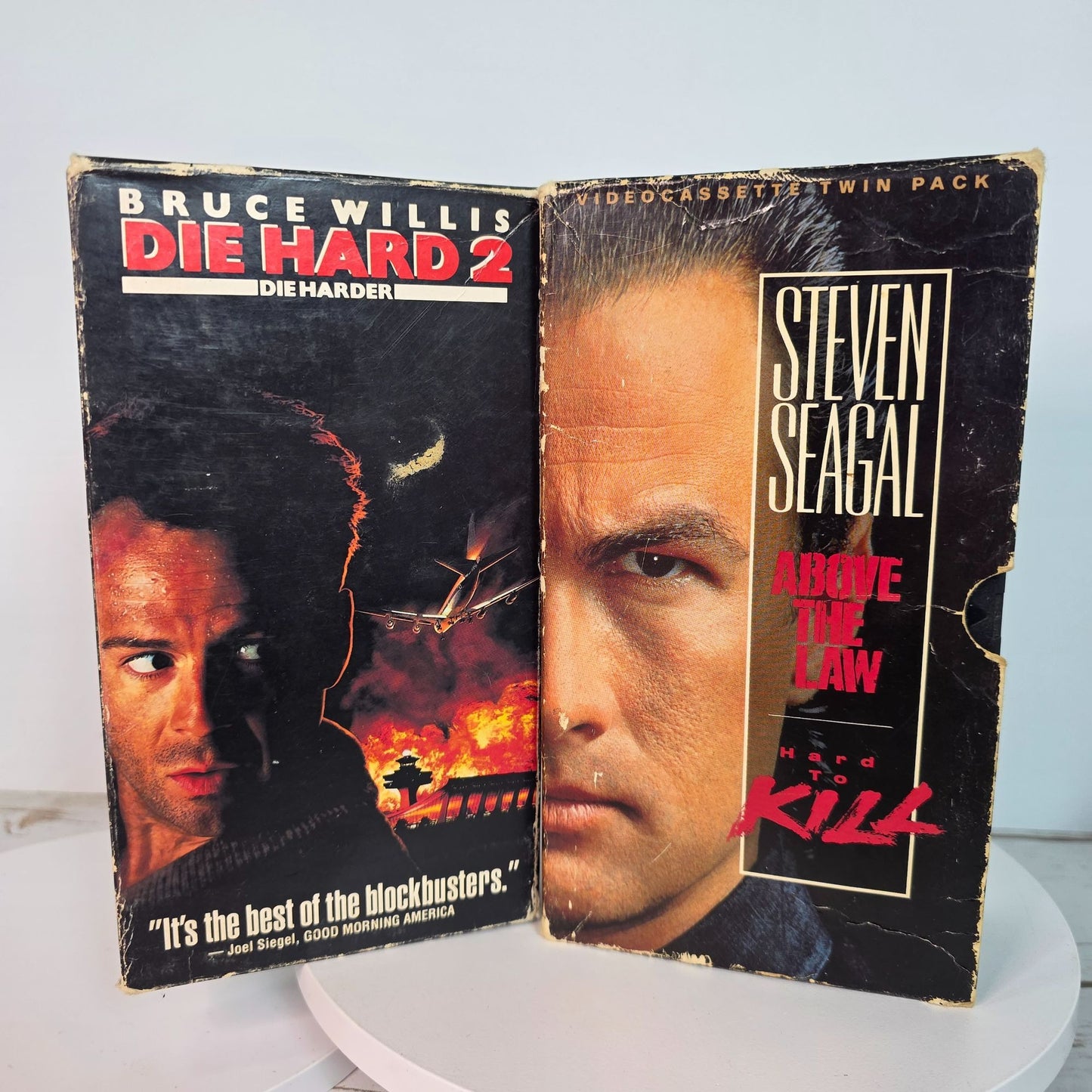 Vintage Action VHS Movie Lot - Die Hard 2 Above The Law Sneakers Total Recall & More