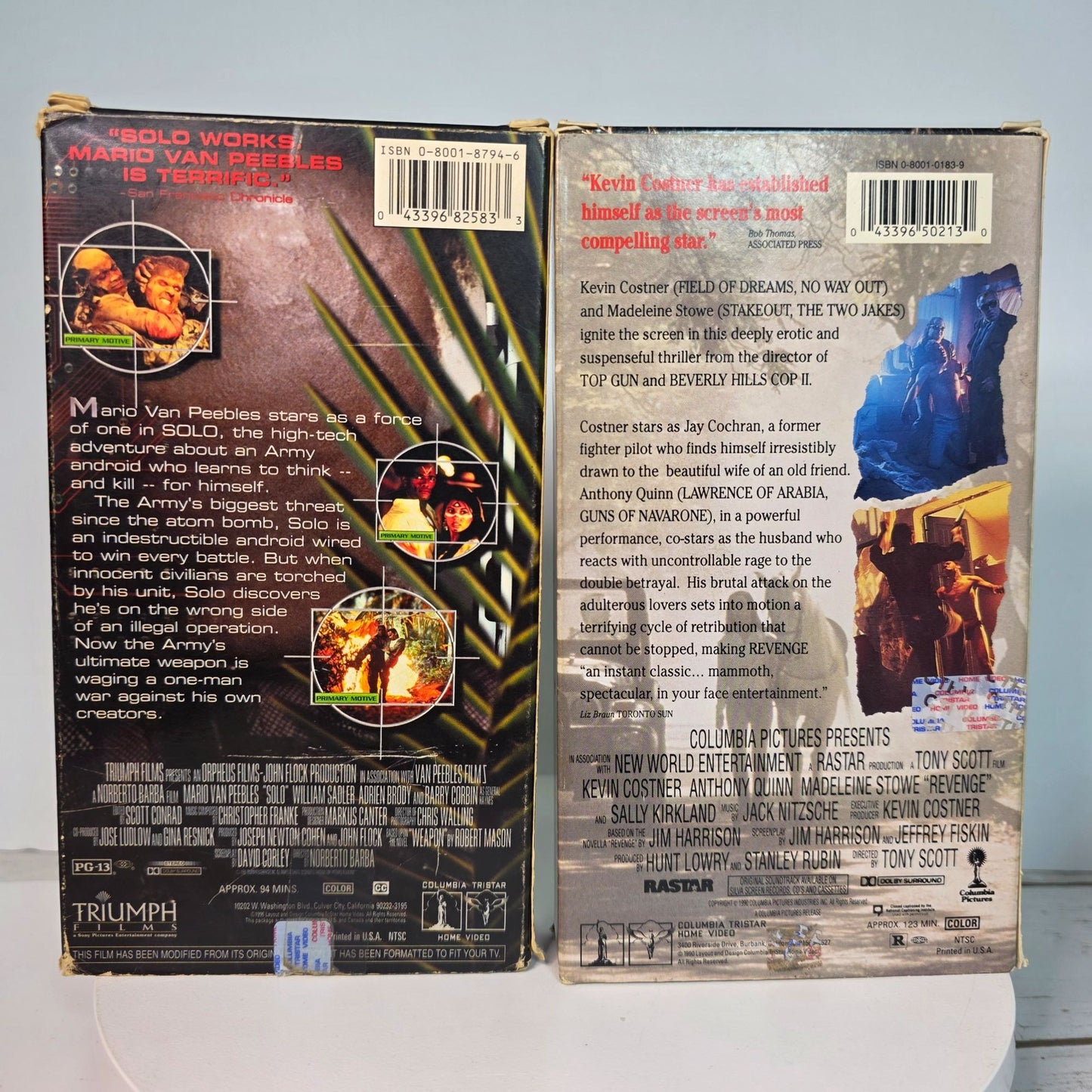 Vintage Action VHS Movie Lot - Die Hard 2 Above The Law Sneakers Total Recall & More