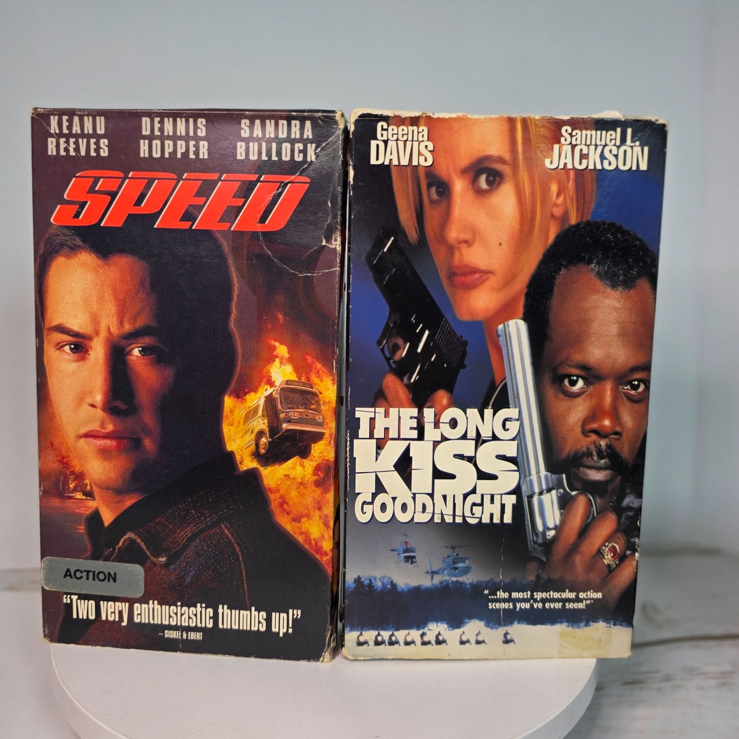 Vintage Action VHS Movie Lot - Die Hard 2 Above The Law Sneakers Total Recall & More