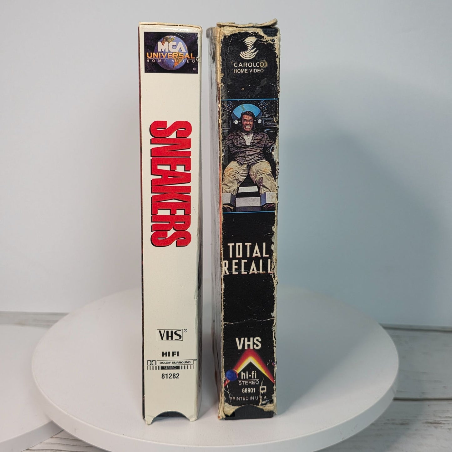 Vintage Action VHS Movie Lot - Die Hard 2 Above The Law Sneakers Total Recall & More