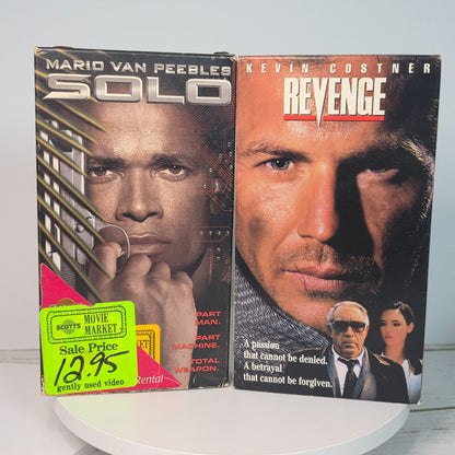 Vintage Action VHS Movie Lot - Die Hard 2 Above The Law Sneakers Total Recall & More