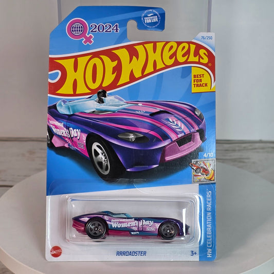 Hot Wheels 2024 International Womens Day Rrroadster Die-Cast Car