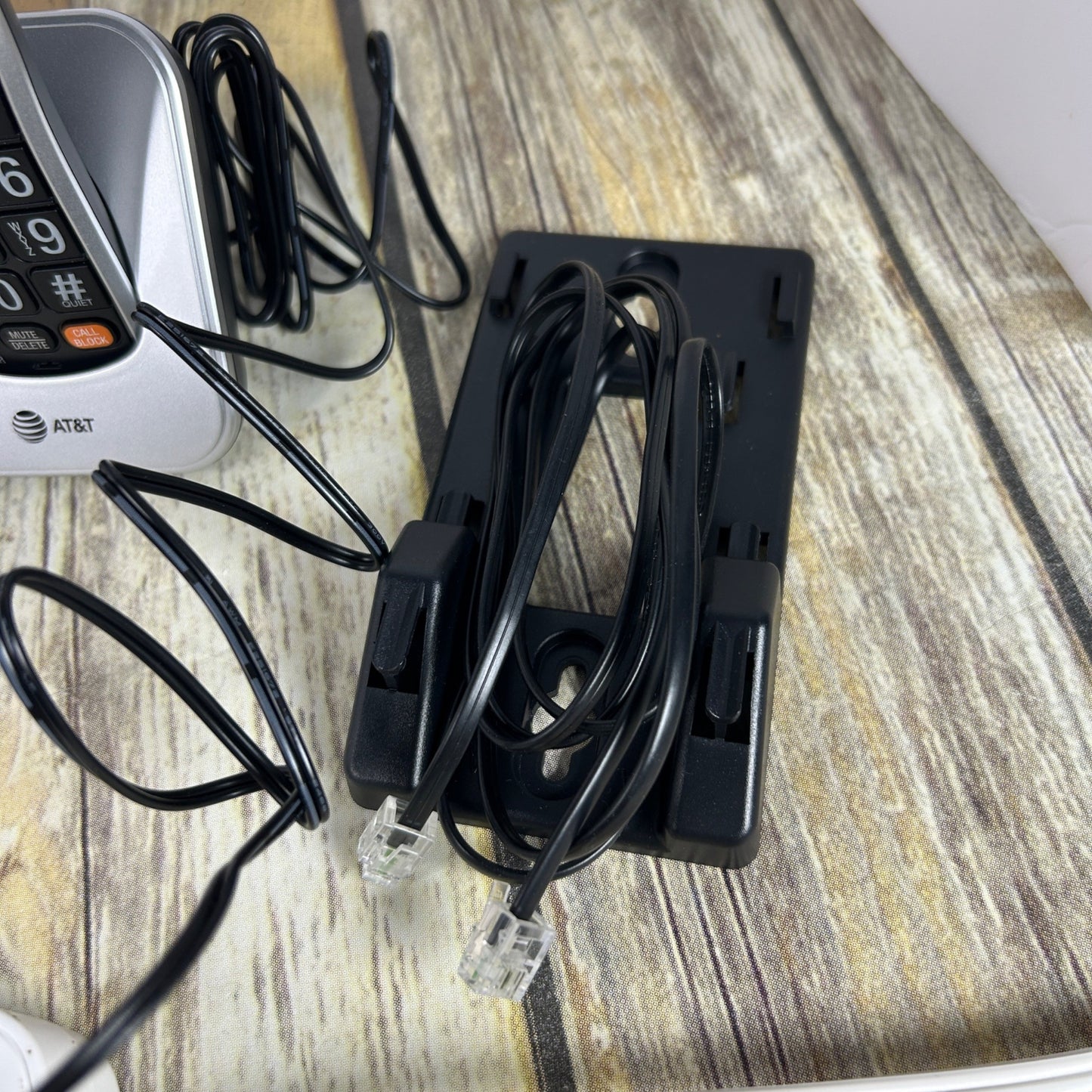 AT&T BL102-2 DECT 6.0 Cordless 2-Handset Phone W/Answering Machine Call Blocking & Caller ID Announcer