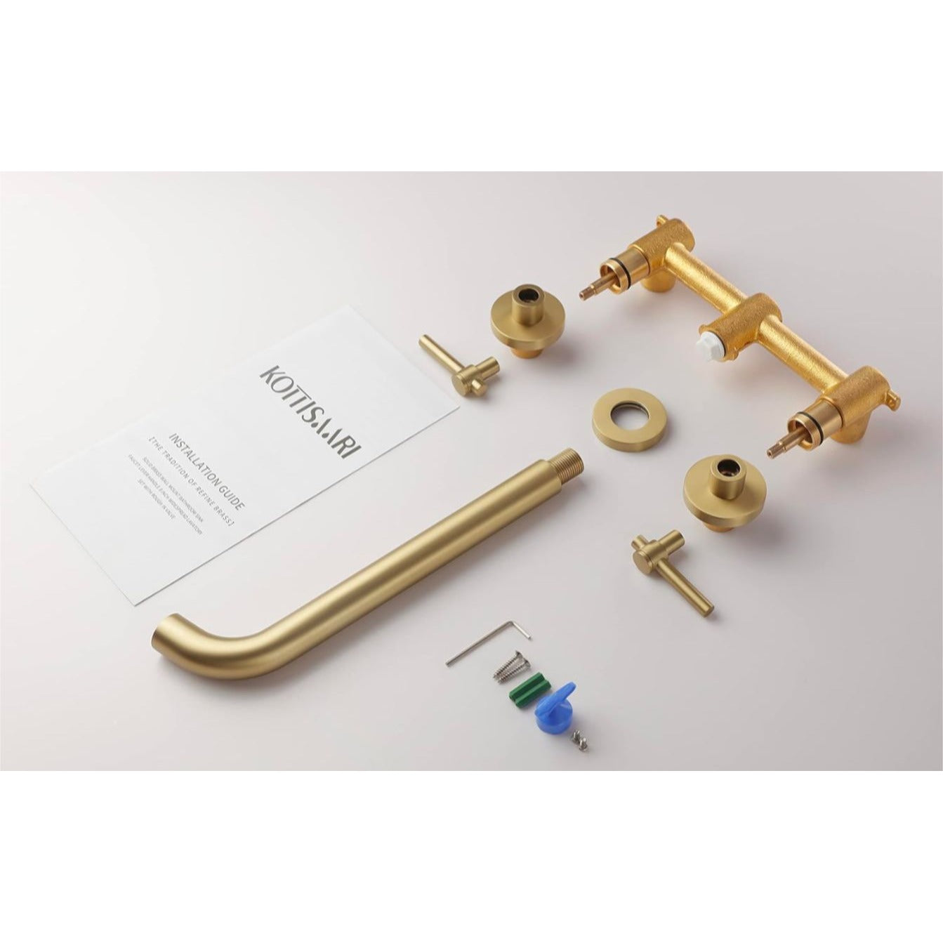 Kottisaari Wall Mount Tub Filler With Box