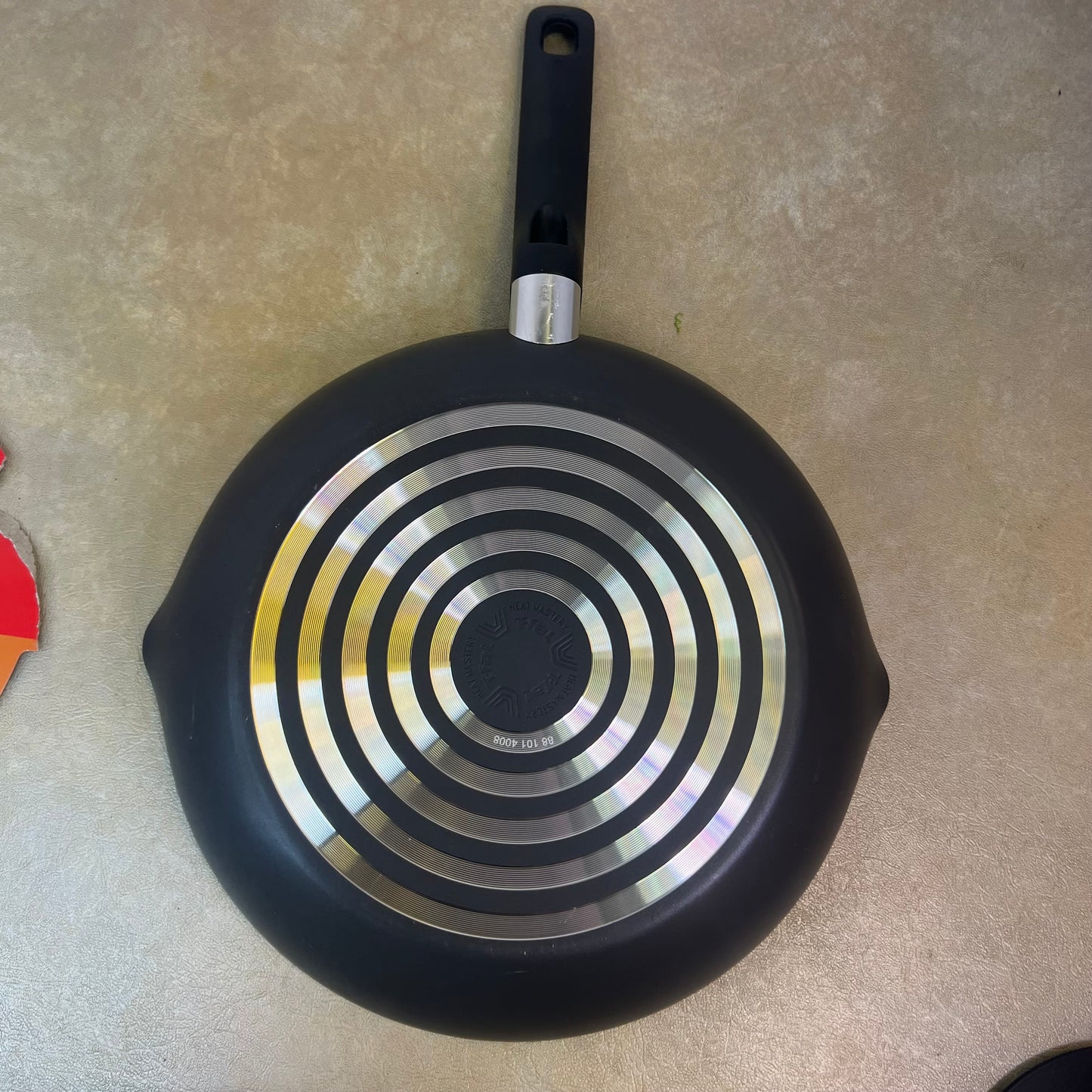 New T-fal Initiatives Heat Mastery Skillet Cooking Pan 12 inch