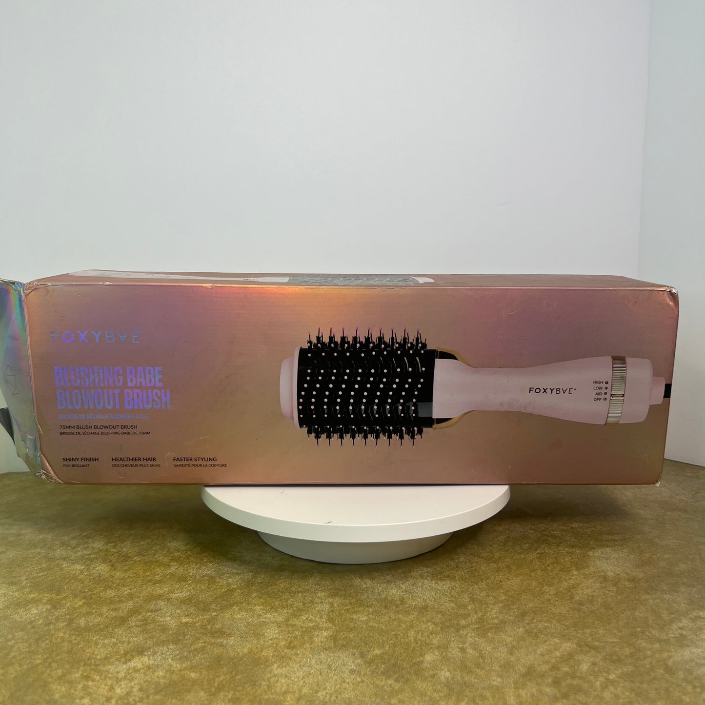 New FoxyBae Blushing Babe Hair  Blowout Brush