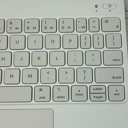 New ESR iPad Pro 11 Inch Case with Keyboard (M4, 2024), iPad Pro 11(5th Gen) Keyboard Case with Easy-Set Magnetic Stand, Portrait/Landscape Modes, Removable Protective Case, Rebound 360 Series, White