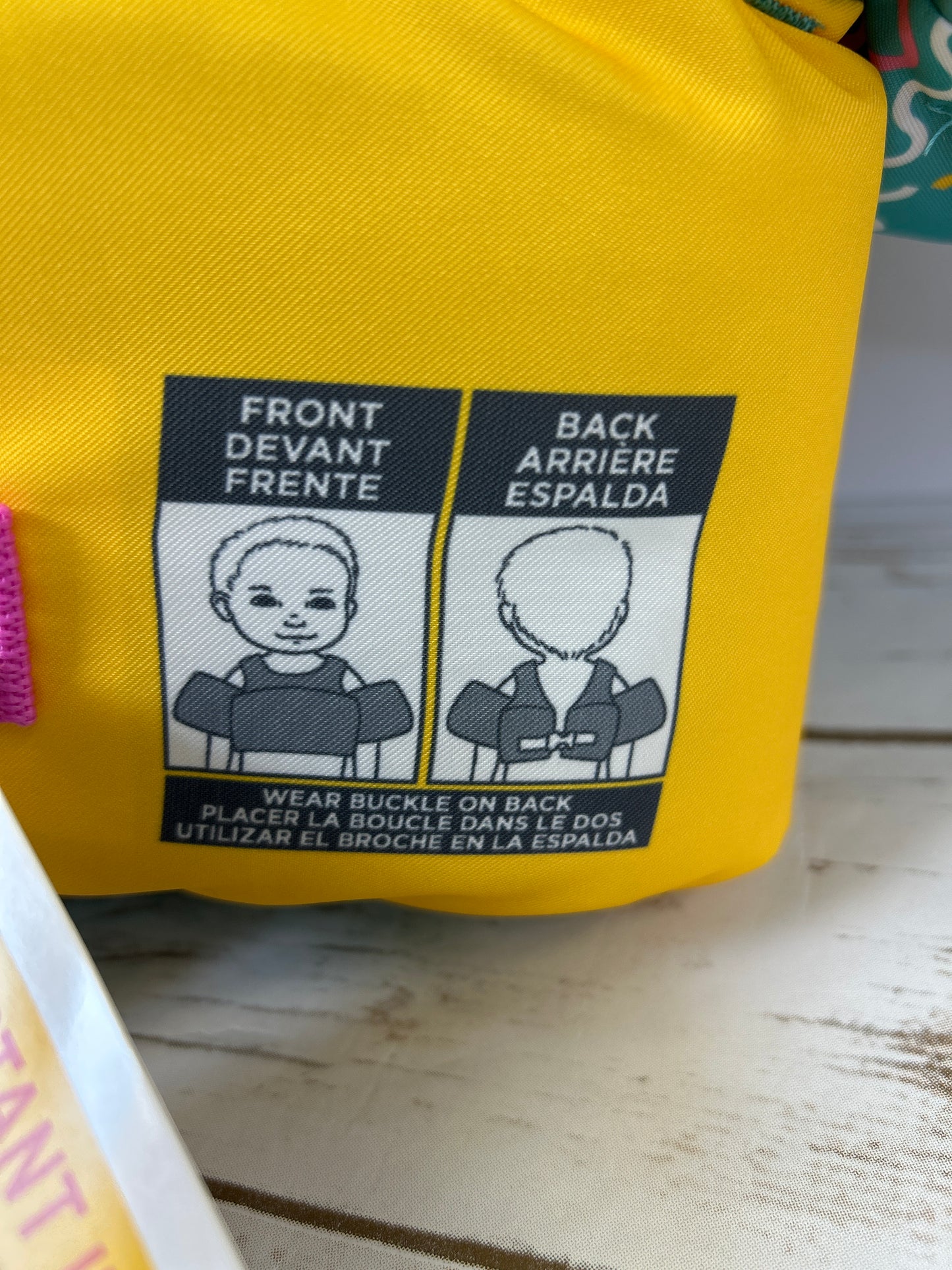 NWT New Kids Speedo Splash Jammer Good Vibes 33-55lbs PFD