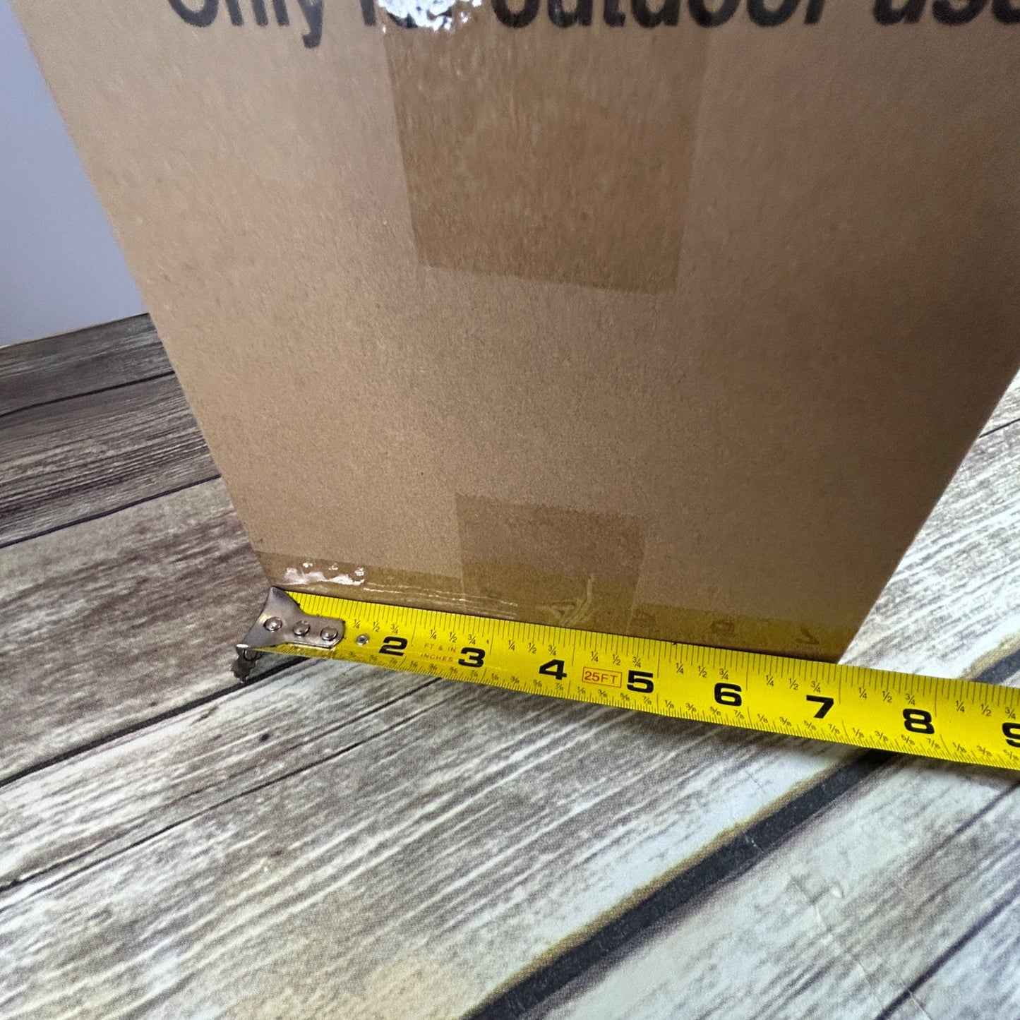 Favoyard Outdoor Cushion 24"W X 24"D X 4"T Seat & 24"W X 20"H Back ZD005 New Open Box