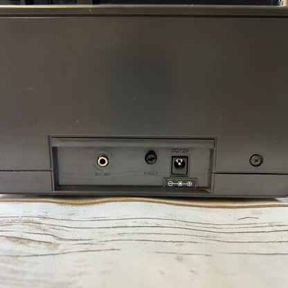 Vintage 1989 IMA 5.5” Hi-Tech Portable Television Black & White TV 55RWB