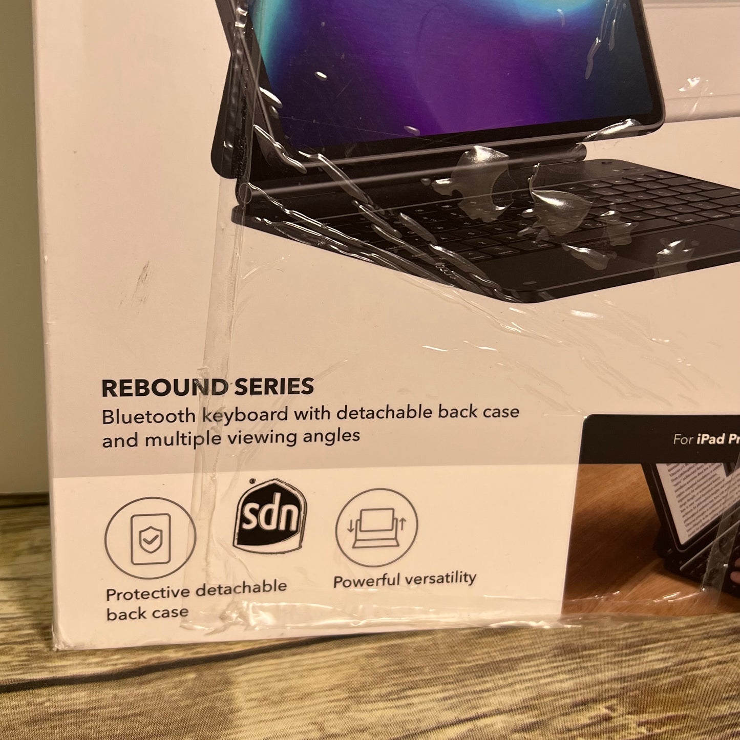 ESR Magnetic Keyboard Case 360 Rebound Series Bluetooth Wireless Keyboard iPad Pro 13 2024