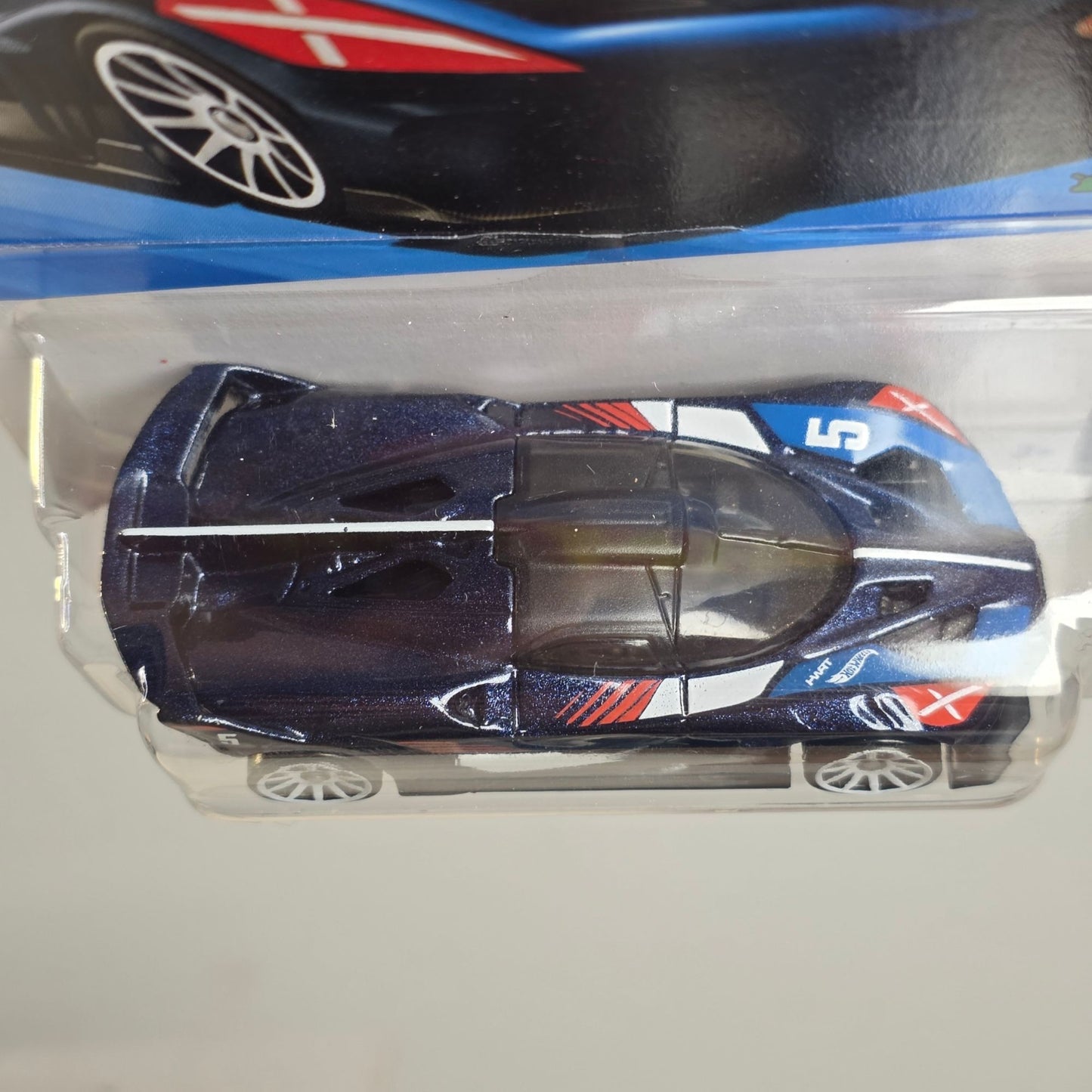 Hot Wheels Bugatti Bolide 50/250 HW Starting Grid Die-Cast Car Blue & White Mattel