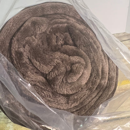 New WaLensee Soft Microfiber Blanket Queen Size Brown