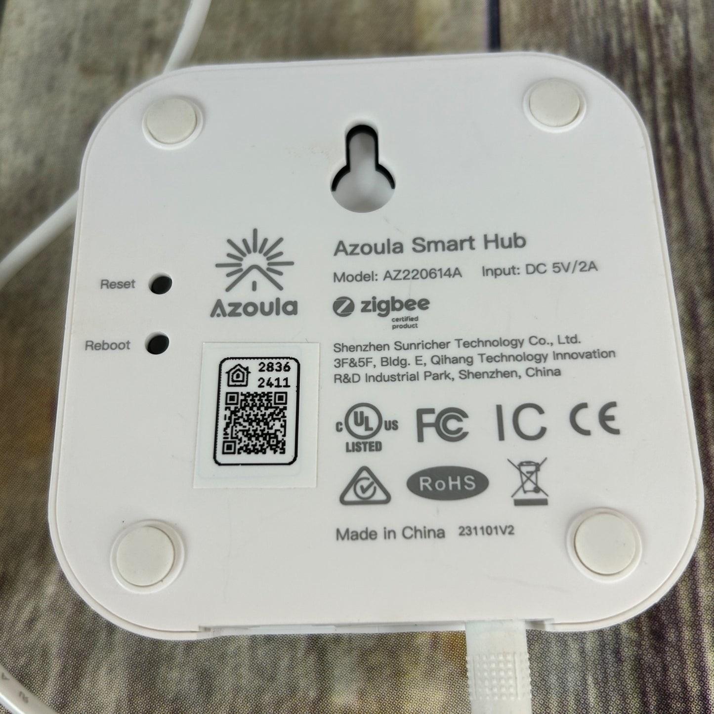 Azoula Smart Home Zigbee Hub Wireless Connectivity Device