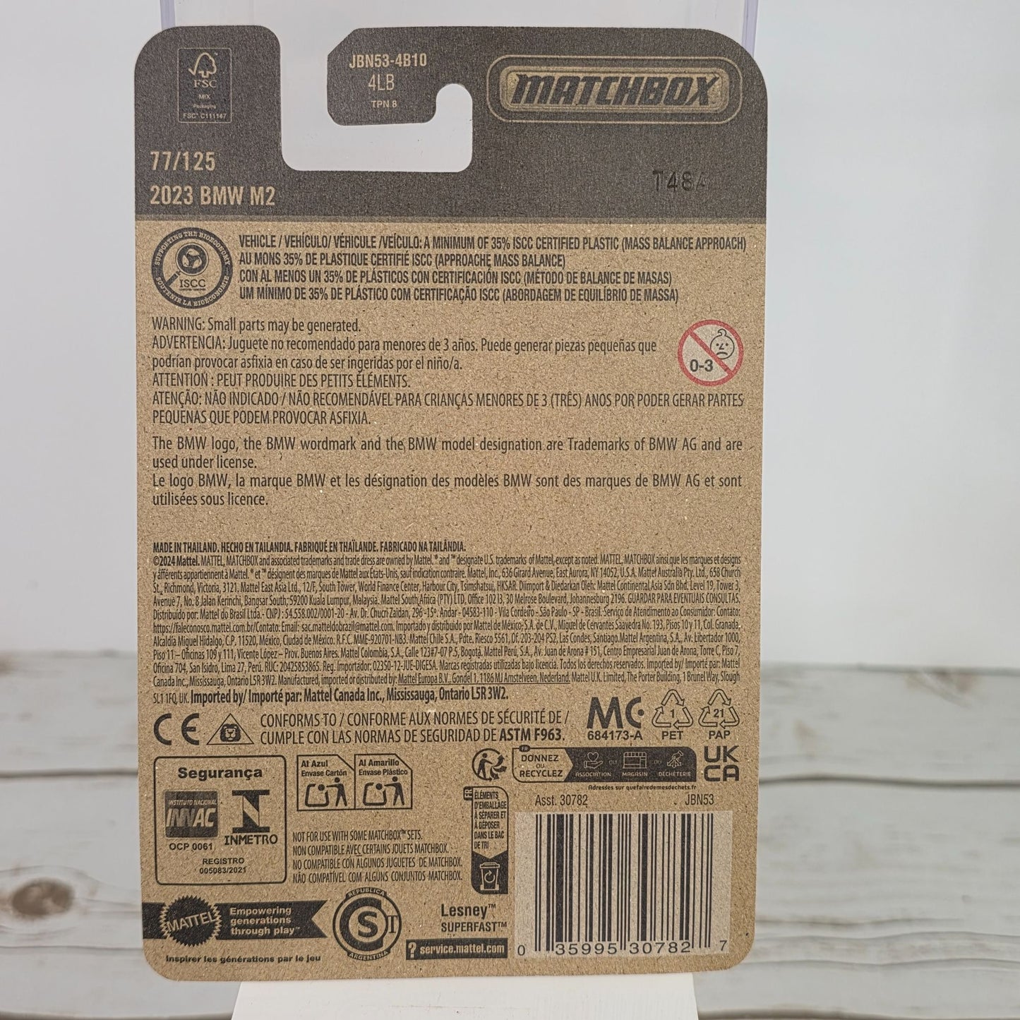 Lot Of 3 Matchbox Die-Cast Cars - 2004 Mazda RX-8 2023 BMW M2 And 1968 Chevy C10