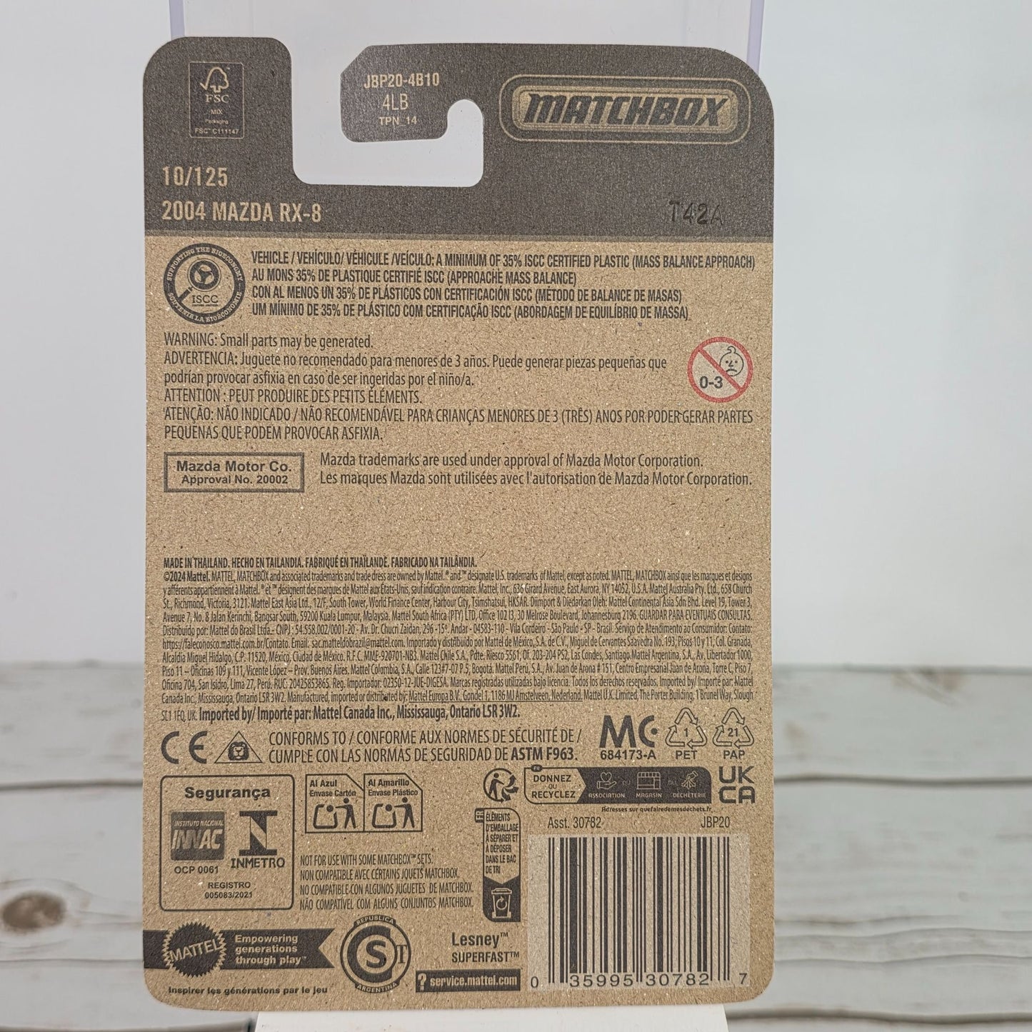 Lot Of 3 Matchbox Die-Cast Cars - 2004 Mazda RX-8 2023 BMW M2 And 1968 Chevy C10