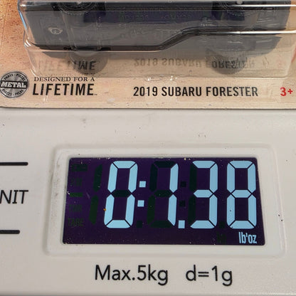 Matchbox 2019 Subaru Forester Die-Cast Model 1/125 Blue