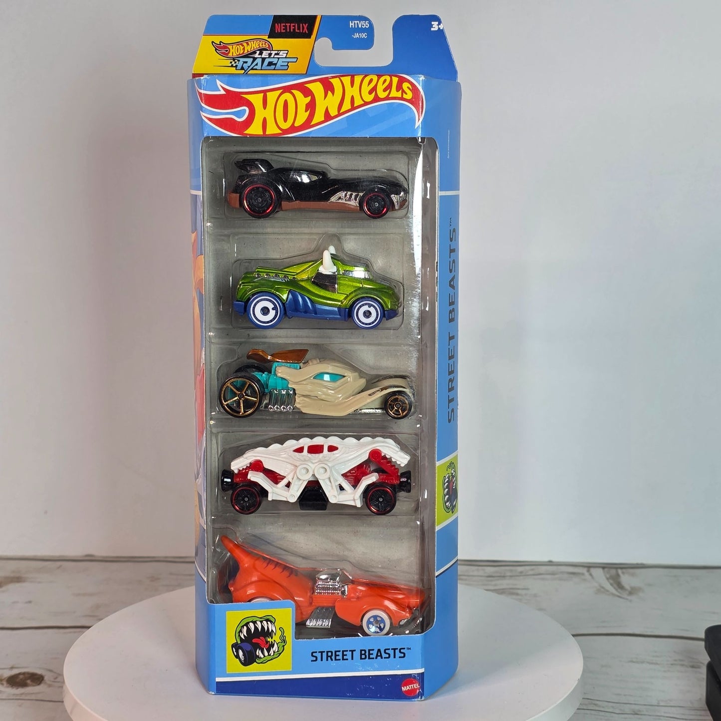 Hot Wheels Street Beasts 5-Pack Die-Cast Cars Set