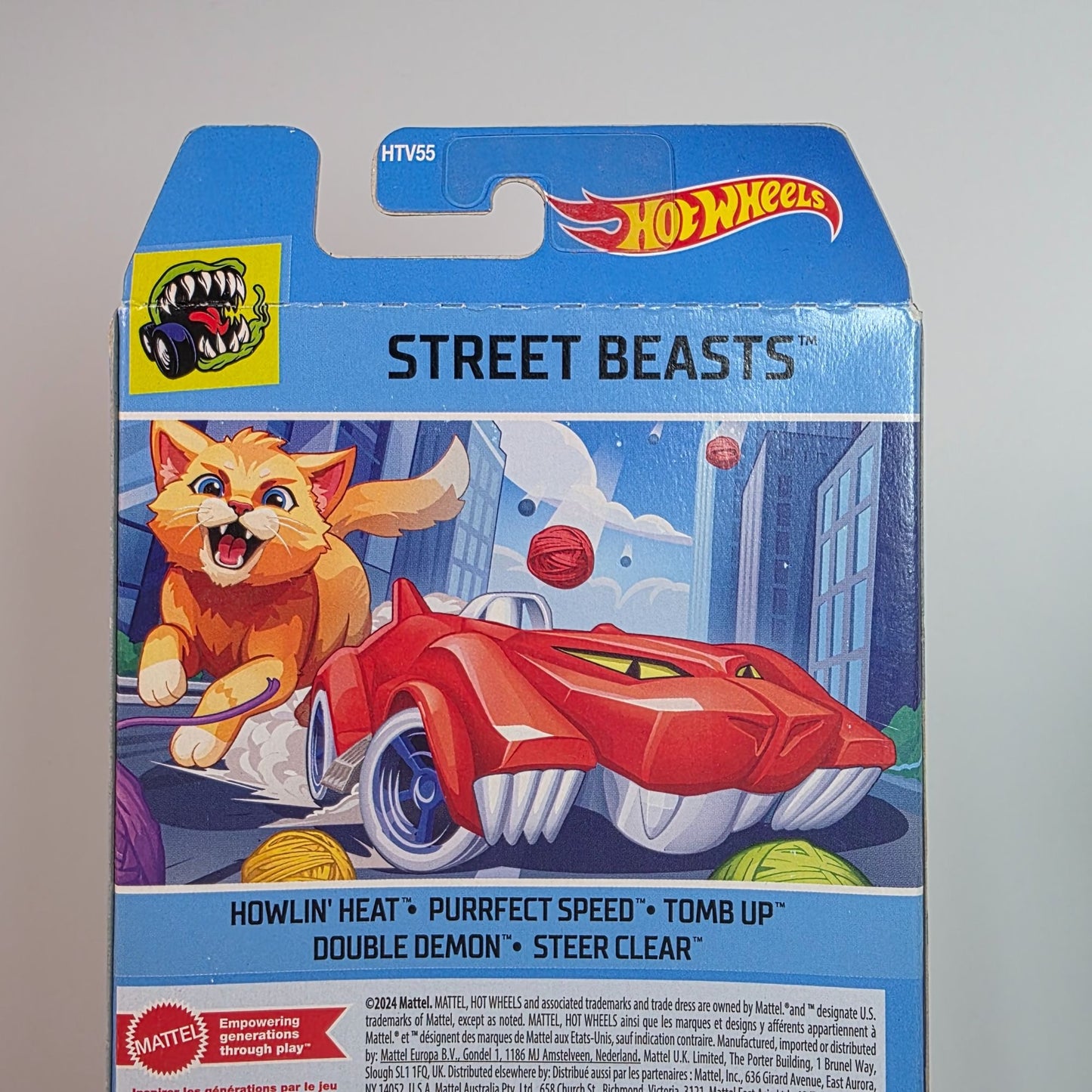 Hot Wheels Street Beasts 5-Pack Die-Cast Cars Set
