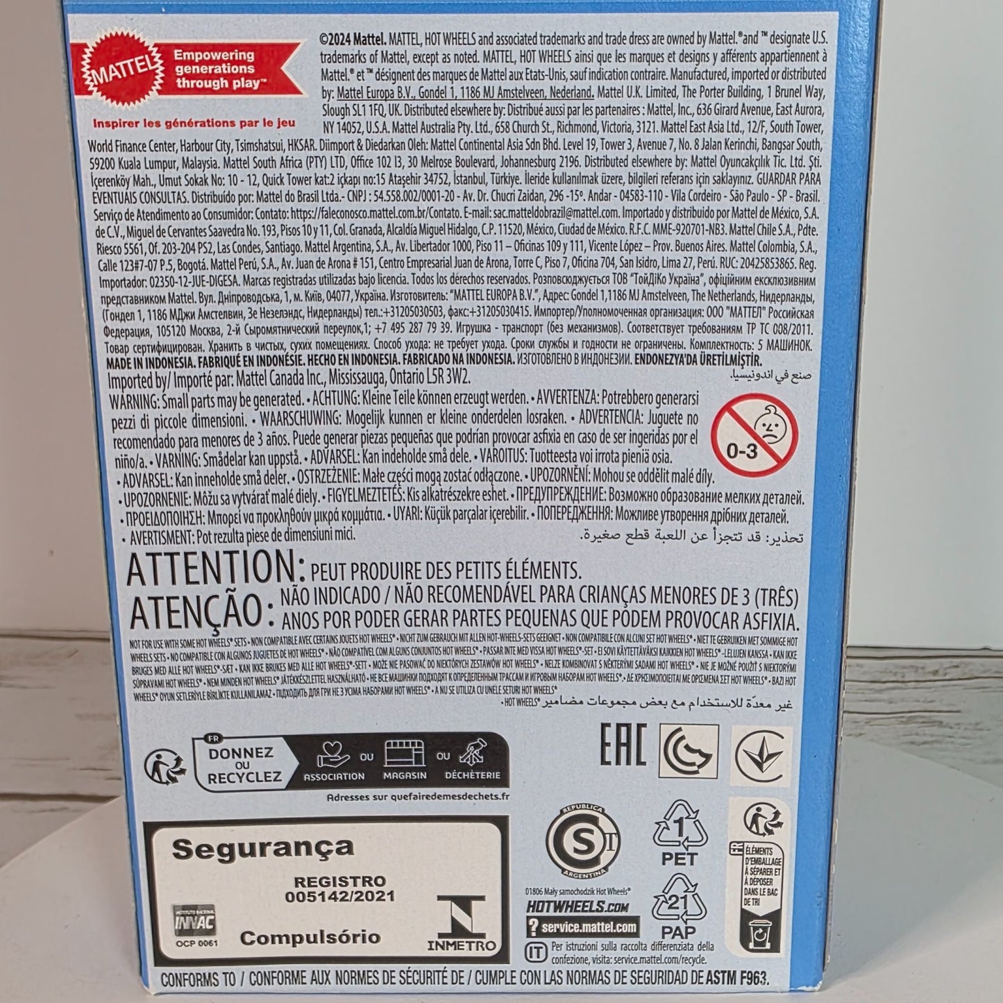 Hot Wheels Street Beasts 5-Pack Die-Cast Cars Set