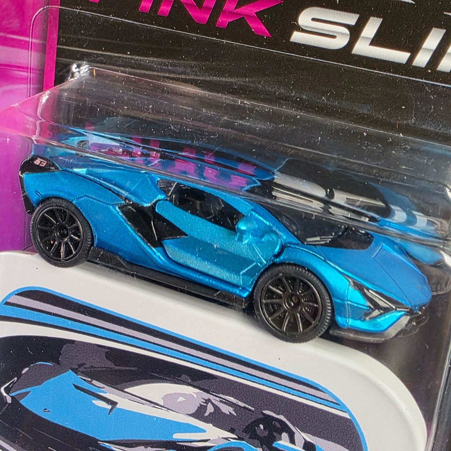 Lamborghini Sian Die-Cast Car & Tin Set Pink Slips Series 1:64 Scale For Ages 8+