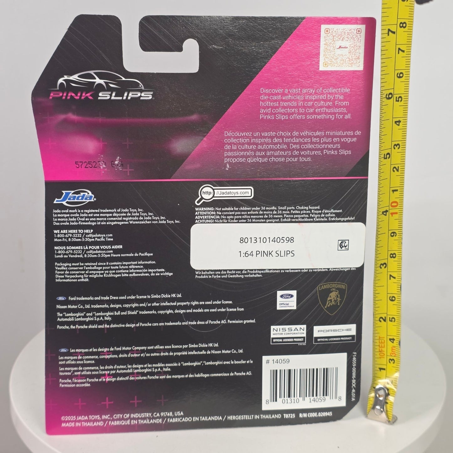 Lamborghini Sian Die-Cast Car & Tin Set Pink Slips Series 1:64 Scale For Ages 8+