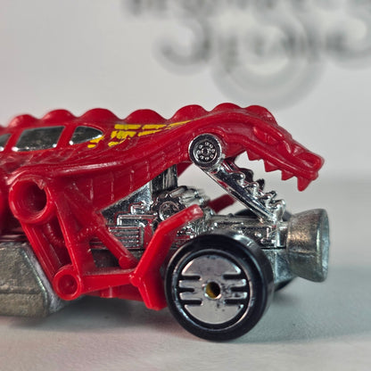 Vintage Hot Wheels Ultra Hots Speed Demons 1985 Double Demon Hong Kong HK Red