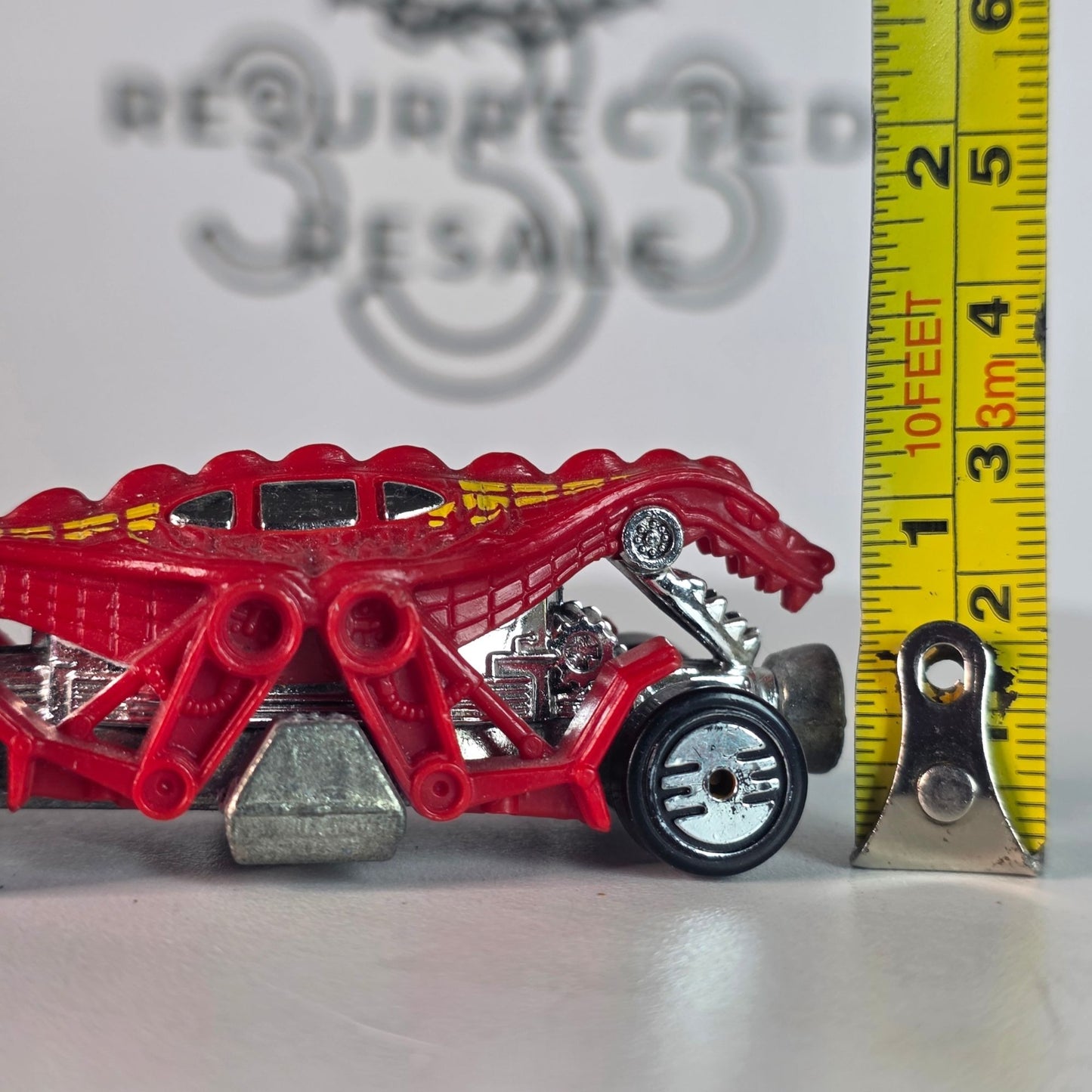 Vintage Hot Wheels Ultra Hots Speed Demons 1985 Double Demon Hong Kong HK Red