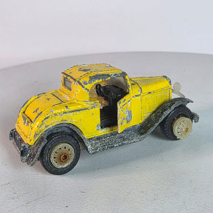 1984 Road Champs Yellow Ford Model A Diecast Custom Weathered