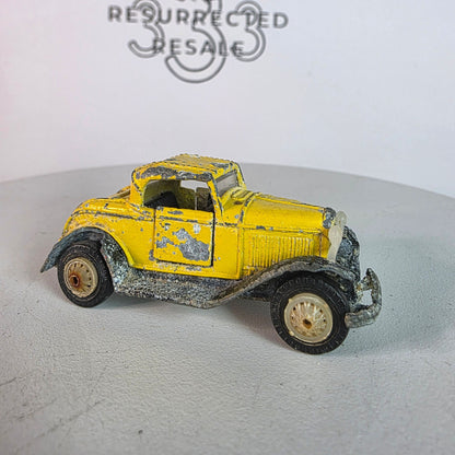 1984 Road Champs Yellow Ford Model A Diecast Custom Weathered